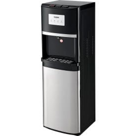 Global Industrial® Tri-Temp Non-Filtered Water Dispenser Black With Stainless