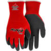 Ninja Flex Latex Coated Palm Gloves MEMPHIS GLOVE N9680L 1 Pair