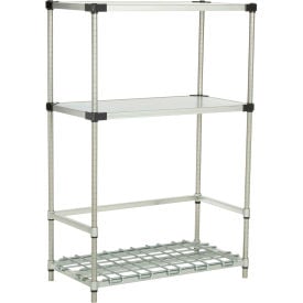 Nexelon® BK184862N 2-Shelf Container/Keg Rack 48""W x 18""D x 63""H