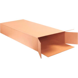 Global Industrial™ Side Loading Cardboard Corrugated Boxes 20""L x 8""W x 50""H Kraft