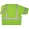 Ergodyne® GloWear® 8315BA Hi-Vis Breakaway Safety Vest ANSI Class 3 L/XL Lime