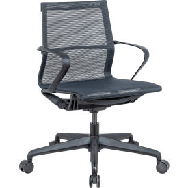 Interion® All Mesh Task Chair Black