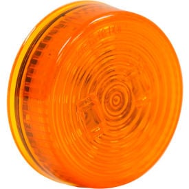 Buyers 2.5"" Amber Round Marker/Clearance Light With 2 LED - 5622522