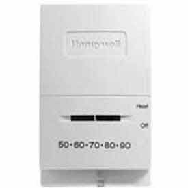 Honeywell Mercury Free Heat Only Thermostat For Single Stage Low Voltage Heating Systems T822K1000