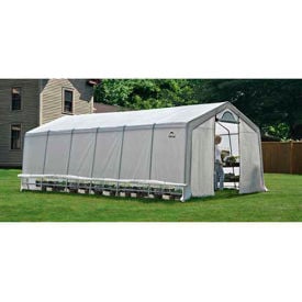 ShelterLogic 70591 GrowIt Heavy Duty Walk-Thru Greenhouse Peak-Style 12 ft. x 24 ft. x 8 ft.