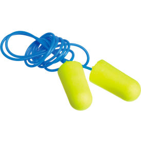 3M™ E-A-R Soft Earplugs Corded Yellow Neon 311-1250 200-Pair
