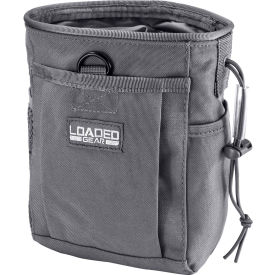 Barska BI12628 Loaded Gear CX-700 Drawstring Dump Pouch Gray