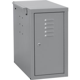 Global Industrial™ Security Computer CPU Enclosed Cabinet Side Car Dark Gray