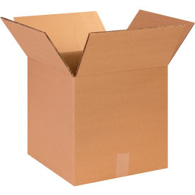 Global Industrial™ Heavy Duty Double Wall Corrugated Boxes 14""L x 14""W x 14""H Kraft
