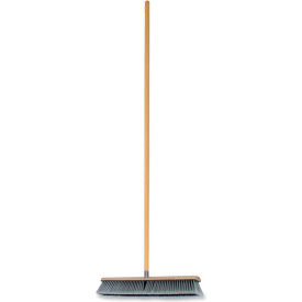 Genuine Joe Heavy-Duty Floor Sweep & Handle 1-1/8""x60"" Hardwood Handle GJO60467