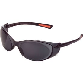 Global Industrial™ Frameless Safety Glasses Side Shields Anti-Fog Smoke Lens