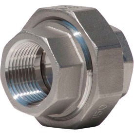 1-1/2 In. 304 Stainless Steel Union - FNPT - Class 150 - 300 PSI - Import