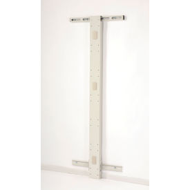 Global Industrial™ 72""H Wall Mount Post - Beige