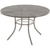 Global Industrial™ 48"" Round Outdoor Caf Table Steel Mesh Bronze