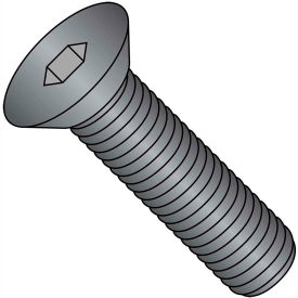 Flat Socket Cap Screw - 8-32 x 3/8"" - Steel Alloy - Thermal Black Oxide - FT - UNC - 100 Pk