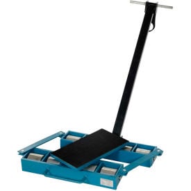 Machinery Skates SSKT-12 - Steerable - 8 Rollers - Steel