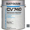 Rust-Oleum Comm Cv740 100 VOC DTM Alkyd Enamel Rust-Prev Maint Paint Gloss Nvy Gray Gal Can- 255613