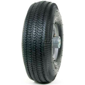 Marathon 20010 4.10/3.50-4 Sawtooth Tread Pneumatic - 2.25"" Offset - 5/8"" Bearings