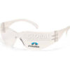 Intruder™ Safety Glasses Clear + 1.5 Lens  Clear Frame