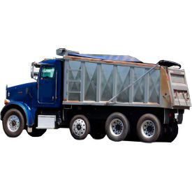 Xtarps MT-DT-071400 Dump Truck Tarp Heavy Duty Industrial Grade 7'W x 14'L Black