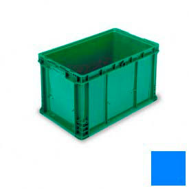 ORBIS Stakpak NXO2415-14 Modular Straight Wall Container 24""L x 15""W x 14-1/2""H Blue