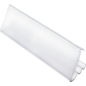 Quantum® 30° 60° or 90° Angled Label Holder 5""L Clear