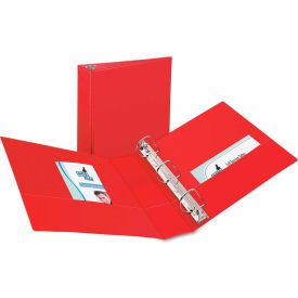 Avery® Durable Binder with Slant Rings Vinyl 11 x 8 1/2 2"" Red