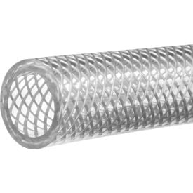 Reinforced High Pressure Clear PVC Tubing-1""ID x 1-1/4""OD x 10 ft.