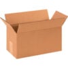 Global Industrial™ Long Cardboard Corrugated Boxes 12""L x 6""W x 6""H Kraft
