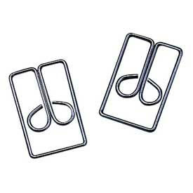 Acco® Regal Owl Paper Clips 1"" Length Silver 100/Box