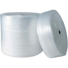 Perforated Air Bubble Roll 12""W x 250'L x 1/2"" Bubble Clear 4/Pack