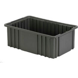 LEWISBins Divider Box NDC2060 16-1/2"" x 10-7/8"" x 6"" Gray