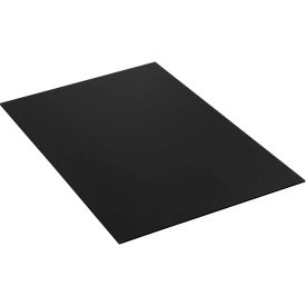 Global Industrial™ Plastic Corrugated Sheets 48""L x 40""W Black Package of 10