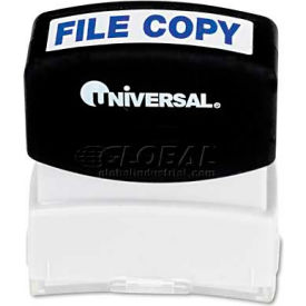 Universal Message Stamp FILE COPY Pre-Inked/Re-Inkable Blue
