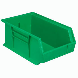 Plastic Stack & Hang Bin 8-1/4""W x 13-5/8""D x 6""H Green