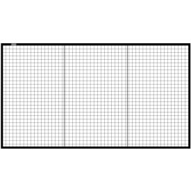 Global Industrial™ Machine Wire Guard Panel 9'W Black
