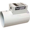 TPI Hotpod 6"" Diameter Inlet Duct Mounted Heater Hardwired HP6-1000120-2T 1000/500W 120V