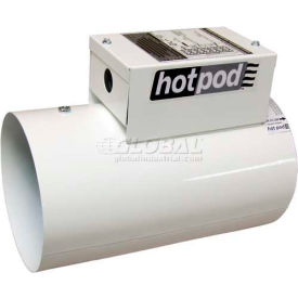 TPI Hotpod 6"" Diameter Inlet Duct Mounted Heater Hardwired HP6-1000120-2T 1000/500W 120V