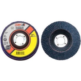 CGW Abrasives 42304 Abrasive Flap Disc 4-1/2"" x 7/8"" 60 Grit Zirconia