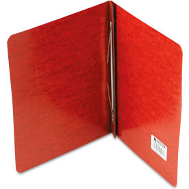 ACCO Pressboard Report Cover Prong Clip Letter 3"" Capacity Red