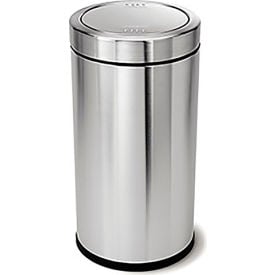 Simplehuman® Stainless Steel Swing Top Trash Can 14-1/2 Gallon