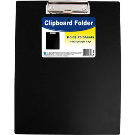 C-Line Products Clipboard Folder Black 12 Clipboards/Set