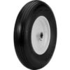 Marathon 00063 4.80/4.00-8 Ribbed Tread Flat Free Cart Tire - 3"" Centered - 3/4"" Bearings