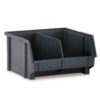 LEWISBins ESD-Safe Hanging & Stacking Part Bin PB22x-XL - w/Divider 8-13/16x6-5/8x2-29/32