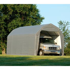 ShelterLogic Barn Style Shelter 12' x 20 'x 9' Gray