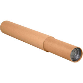 Global Industrial™ Adjustable Shipping Tube 4-3/4"" Dia. x 60-120""L 0.18"" Thick Kraft 15/Pk