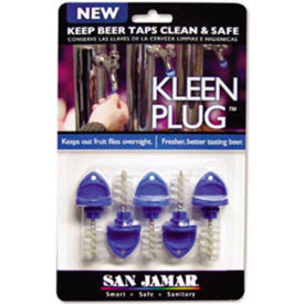 Kleen Plug™ Use To Keep Beer Taps Clean Overnight 4.25 Cu. Ft. Capacity Blue