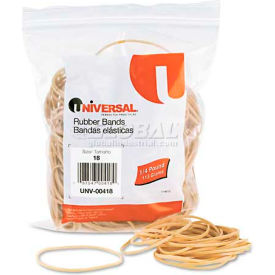 Universal® Rubber Bands Size 18 3 x 1/16 400 Bands/1/4lb Pack