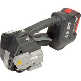 Global Industrial™ Battery Operated Polyester Strapping Tool For 1/2"" Strap Width