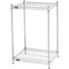 Nexel® 2 Shelf Chrome ESD Wire Shelving Unit Starter 24""W x 18""D x 34""H